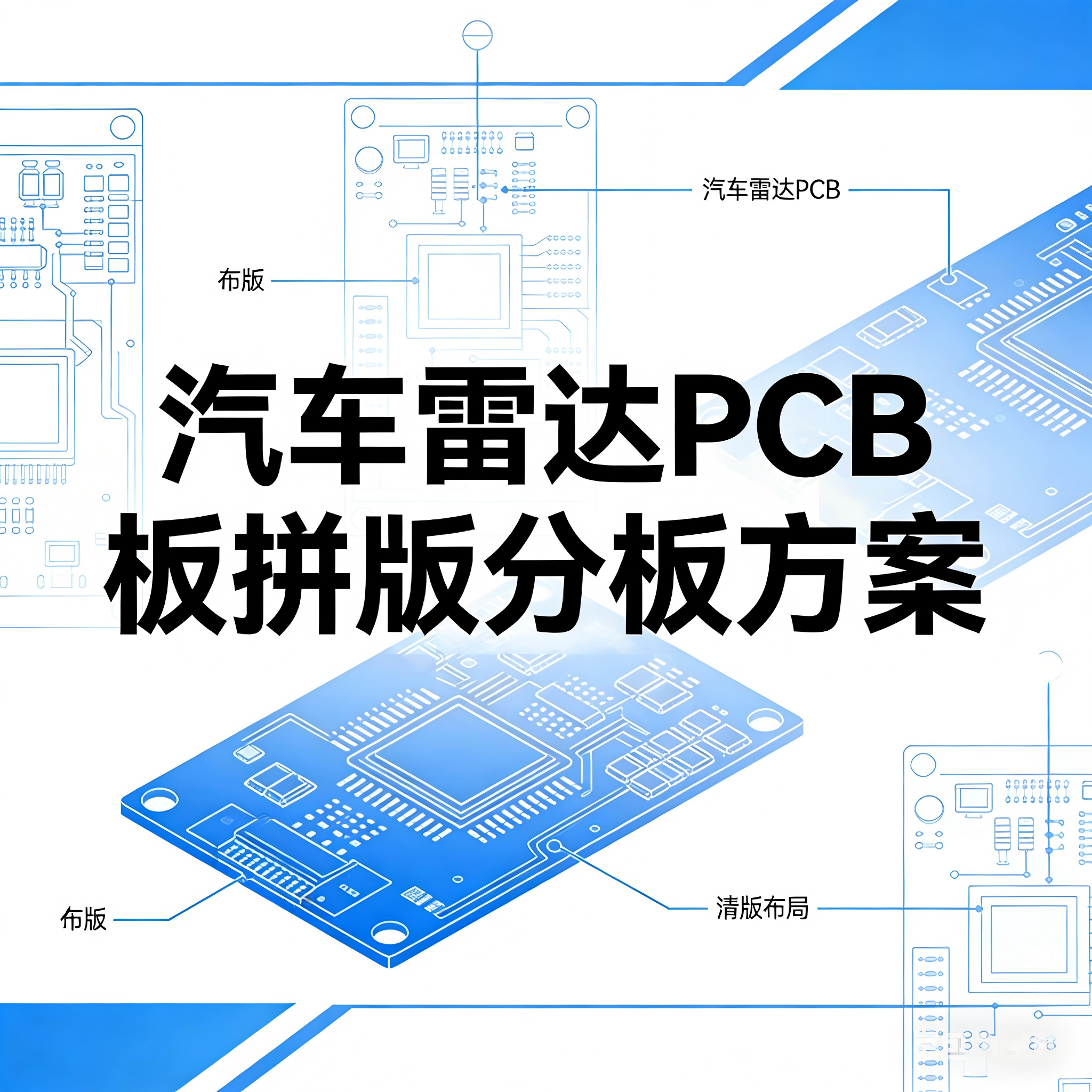 �����״�PCB��ƴ��ְ巽��